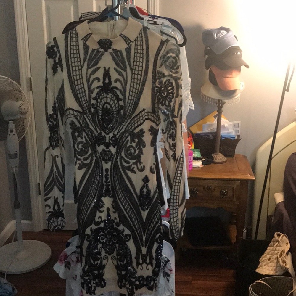 sequence dress